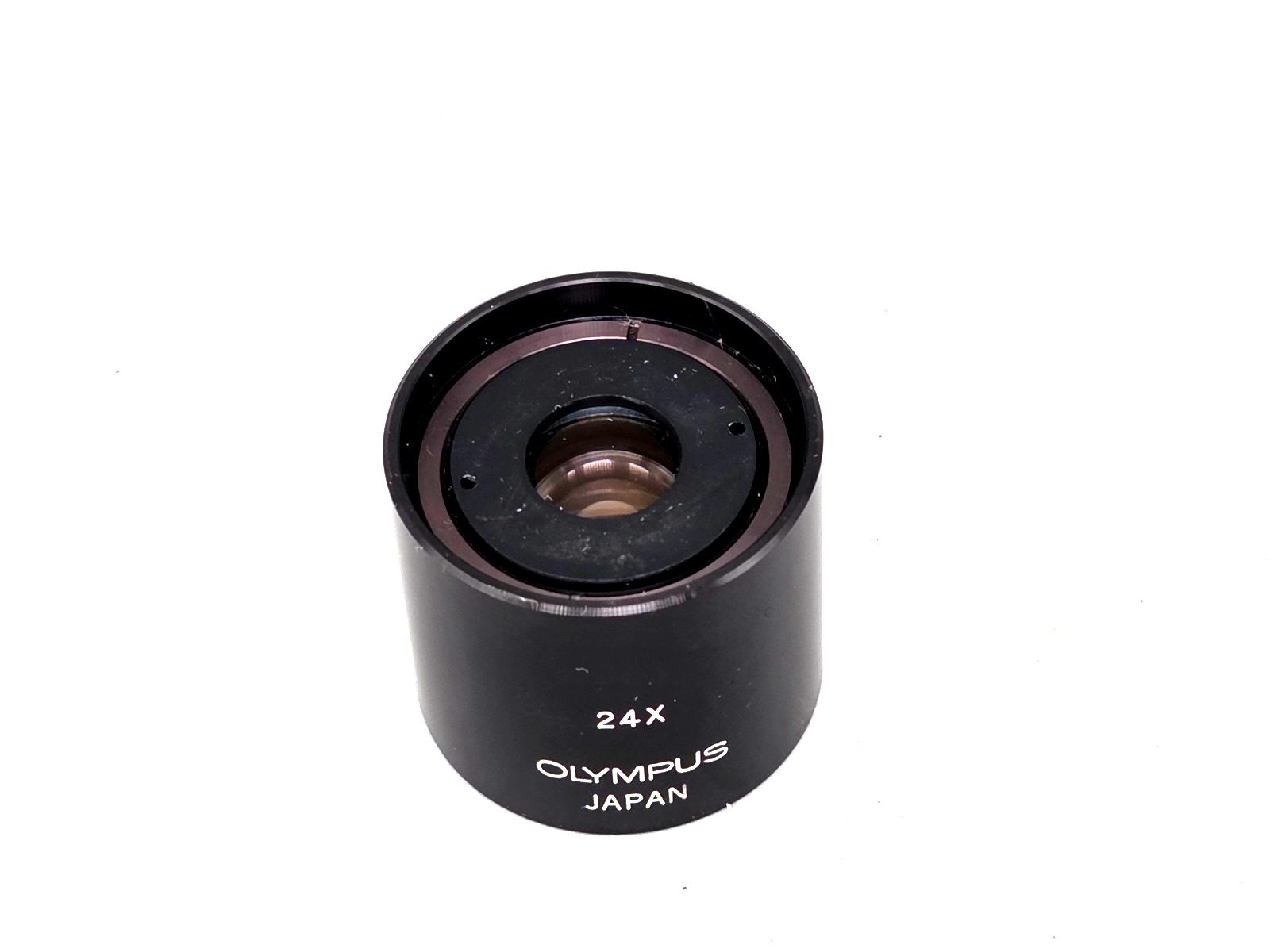 Olympus 24x Microscope Objectivem 35x31.5mm