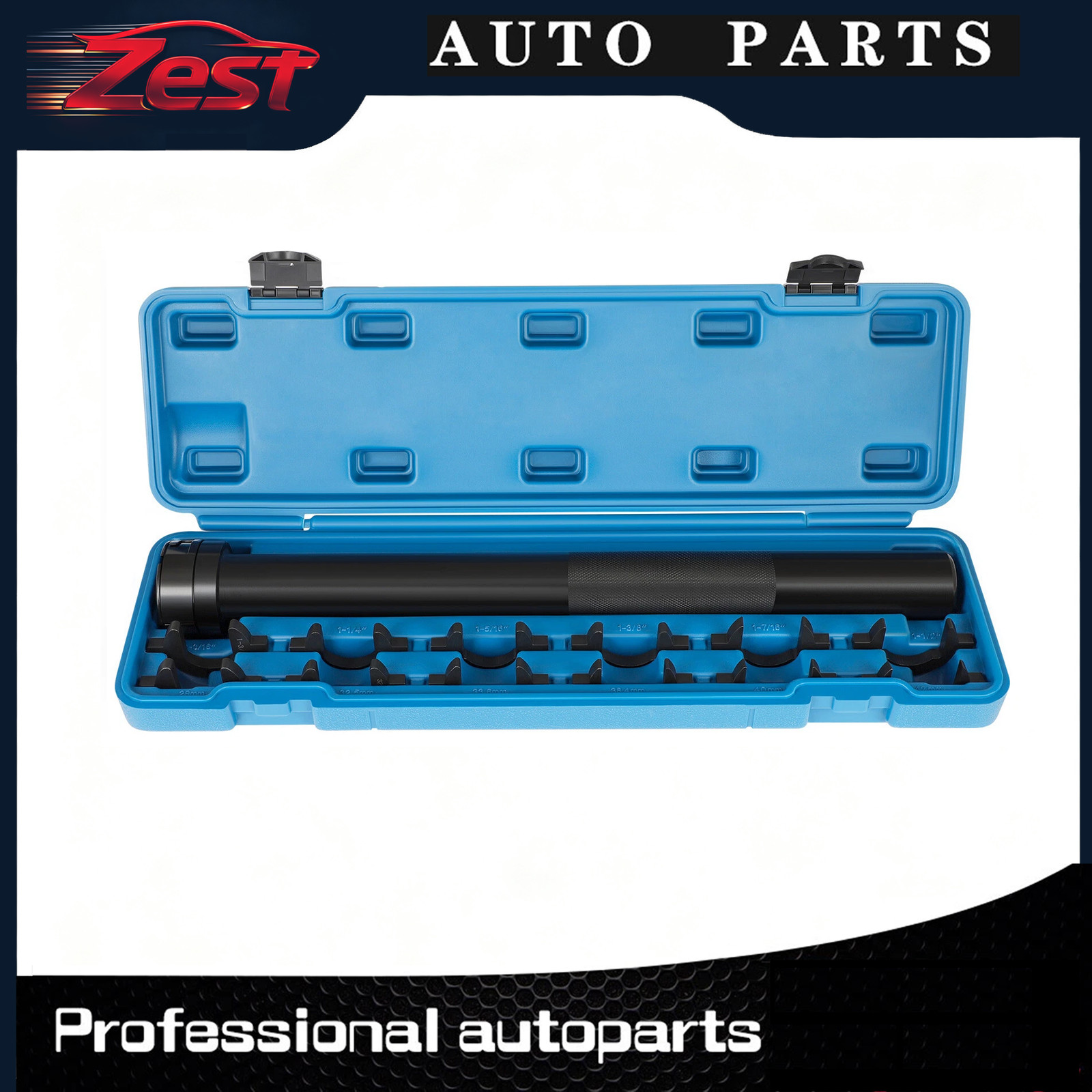 13pc Inner Tie Rod Removal Installation Tool Set with 12 SAE & Metric Adaptors