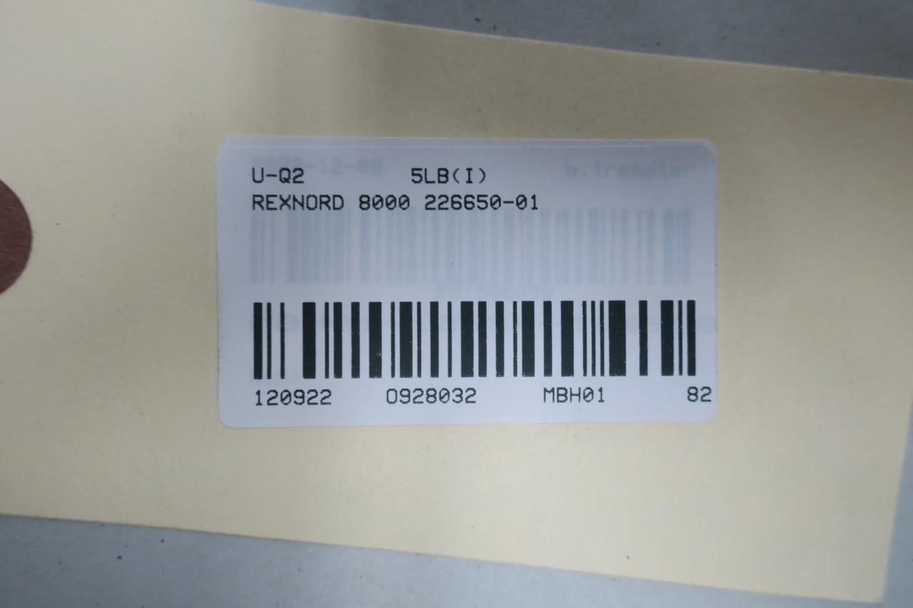 Rexnord 8000 226650-01 Gas Detection Analyzer 120v-ac 24v-dc