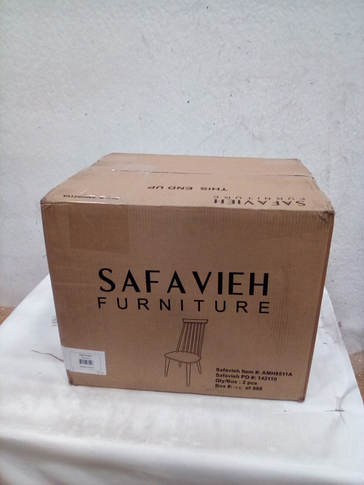 Safavieh BURRIS SIDE CHAIR, Reduced Price 2172728457 AMH8511A