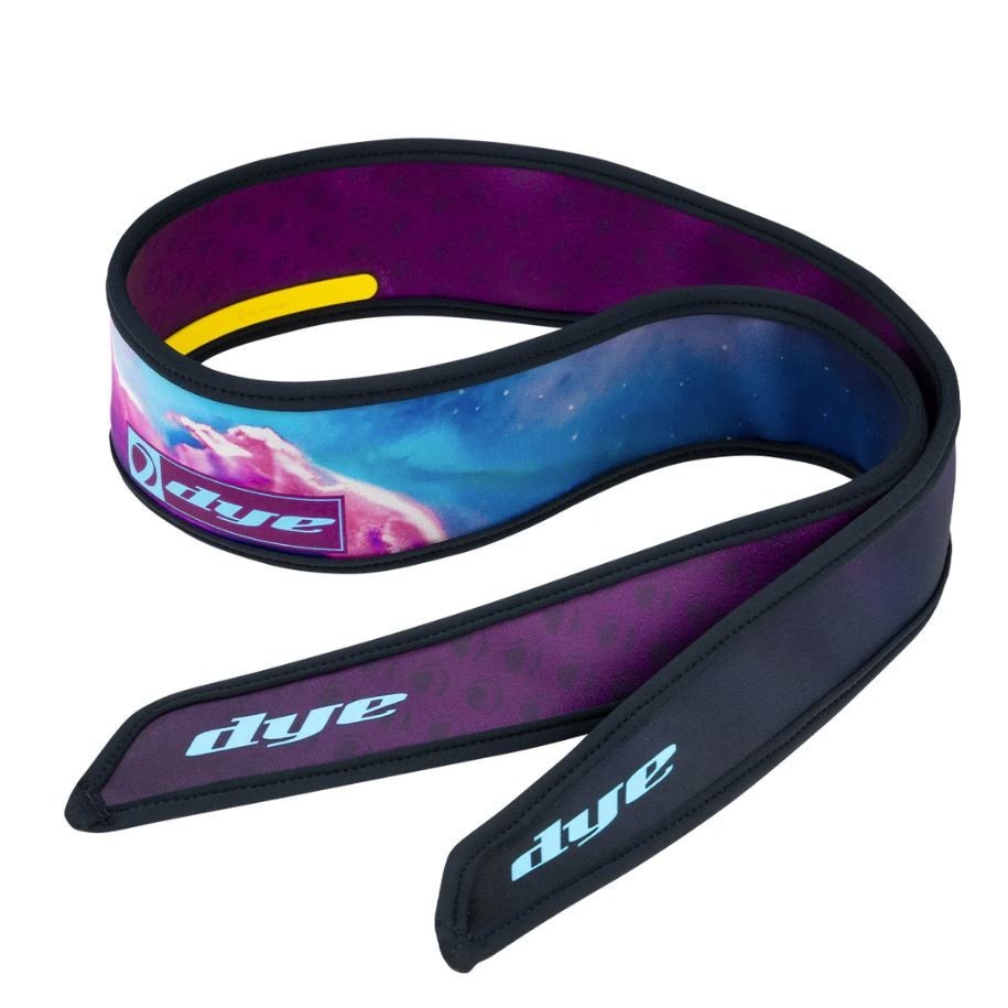 Dye X Halo Paintball Padded Protective Headwrap Head Tie Galaxy Purple