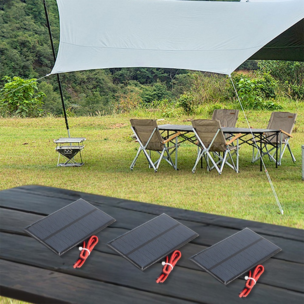 6V 1W Solar Panel Wind And Snow Resistant Encapsulated Design Portable Compact