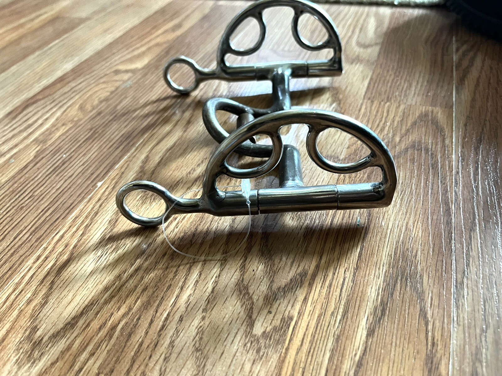 Handmade Solid Ported English Kimberwick Bit 5” Copper Roller