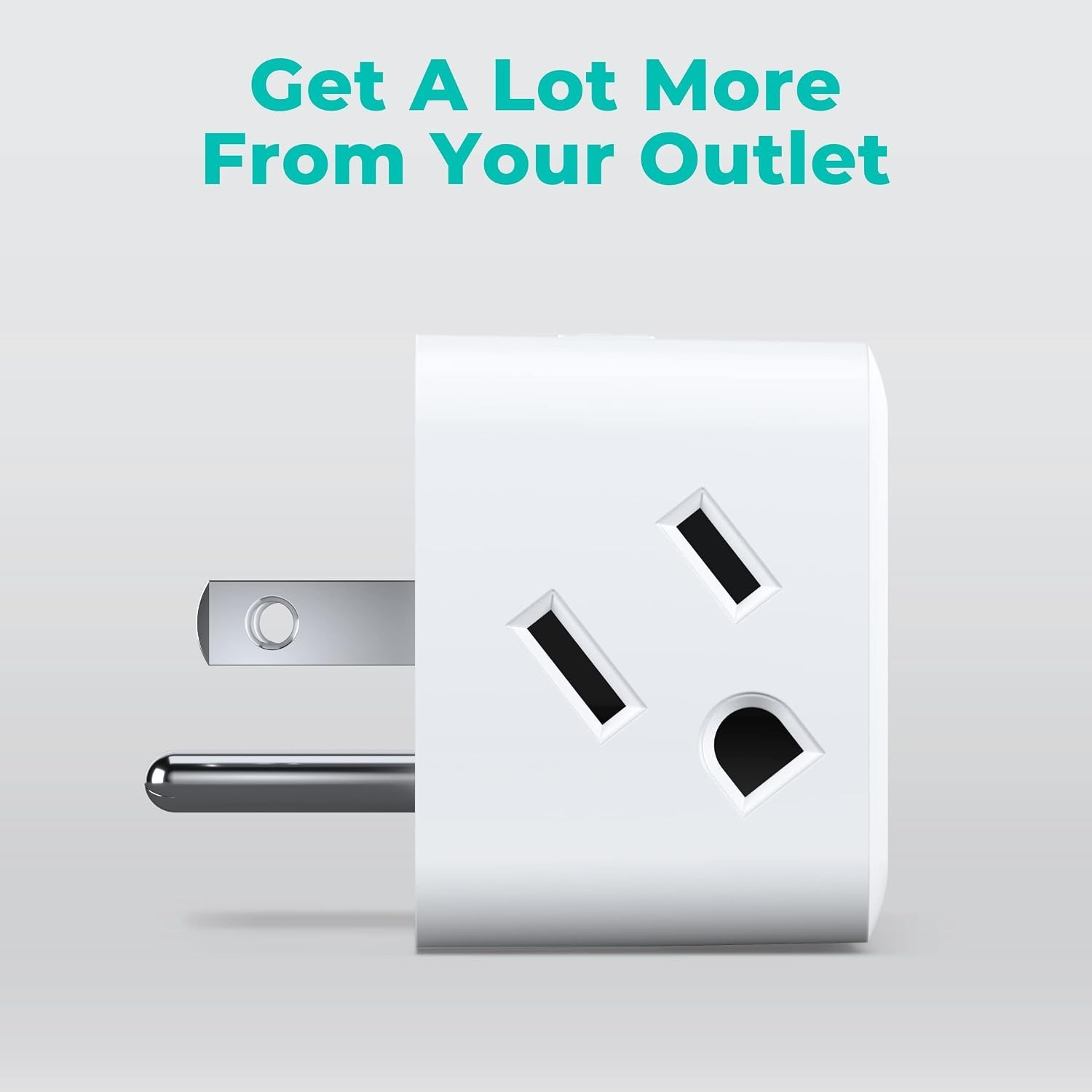 4-Pack Smart Plug Set - Independent Control & 3-Outlet Extender for Smart Homes