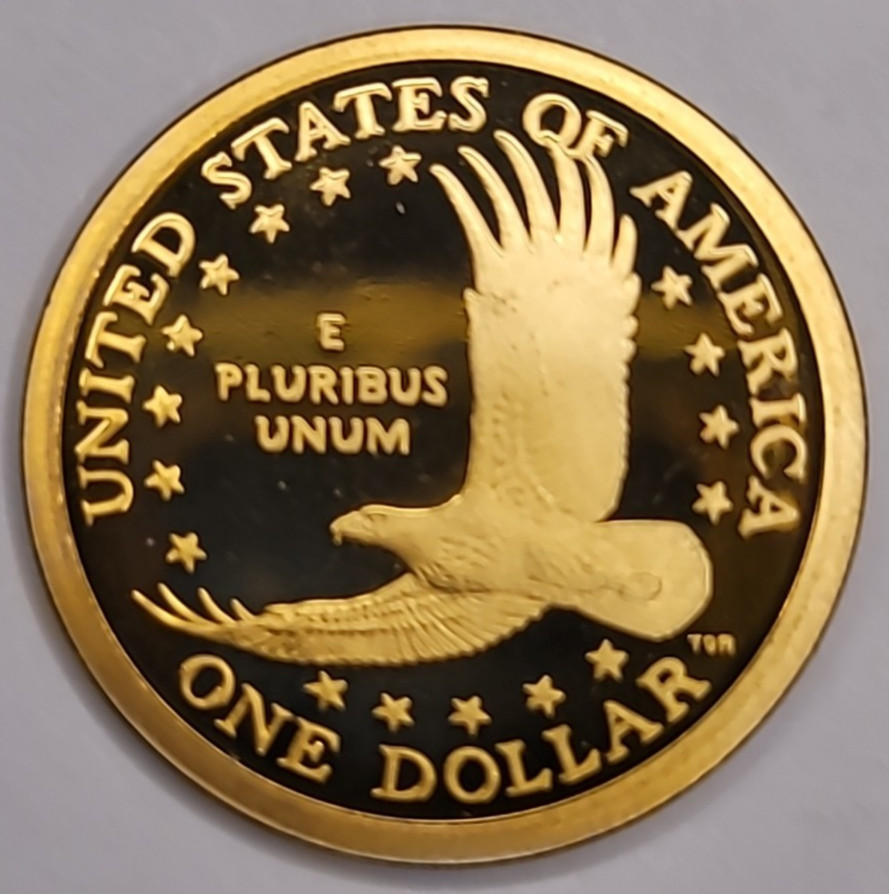2007 S Gem Proof DCAM Native American Sacagawea Dollar