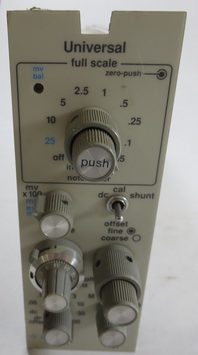 Gould, 20-4615-58, Amplifier, Plug In. Unit NOT Tested
