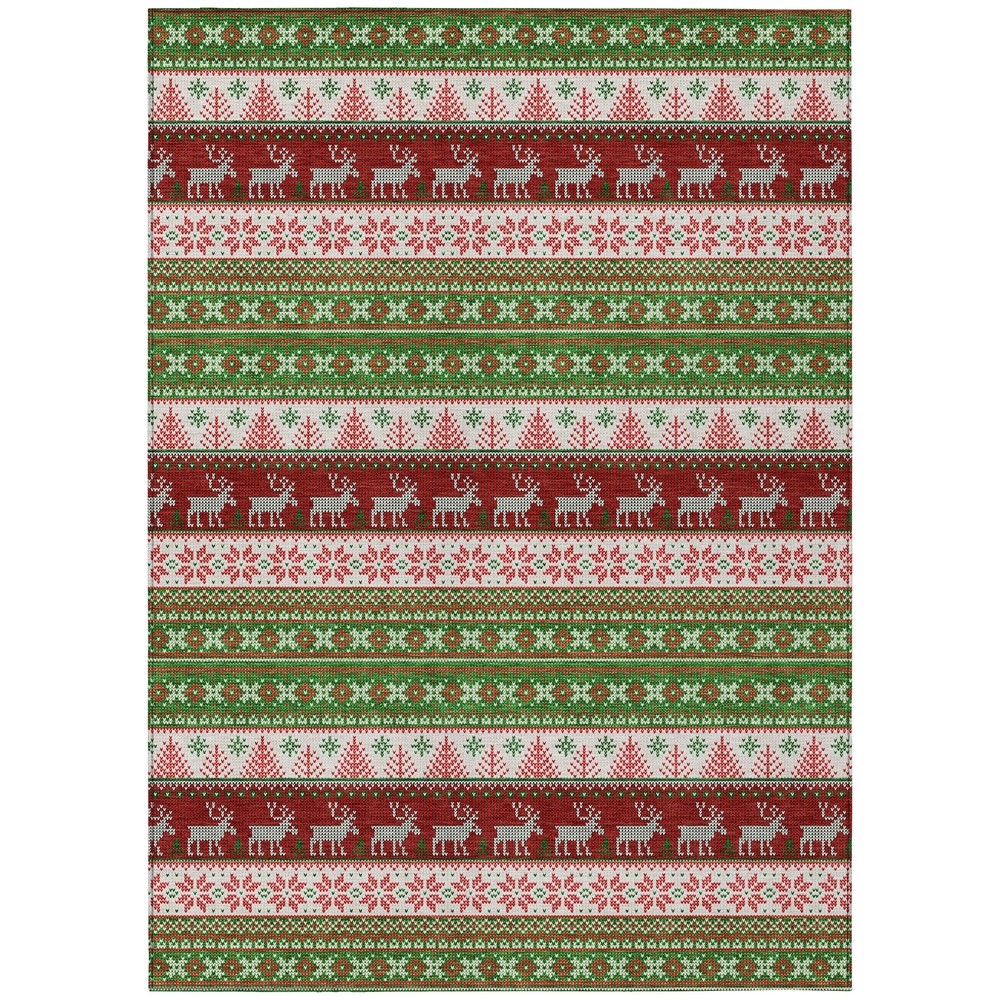Dalyn Wonderland Area Rug Polyester WN26 Green Rectangle Carpet Indoor/Outdoor