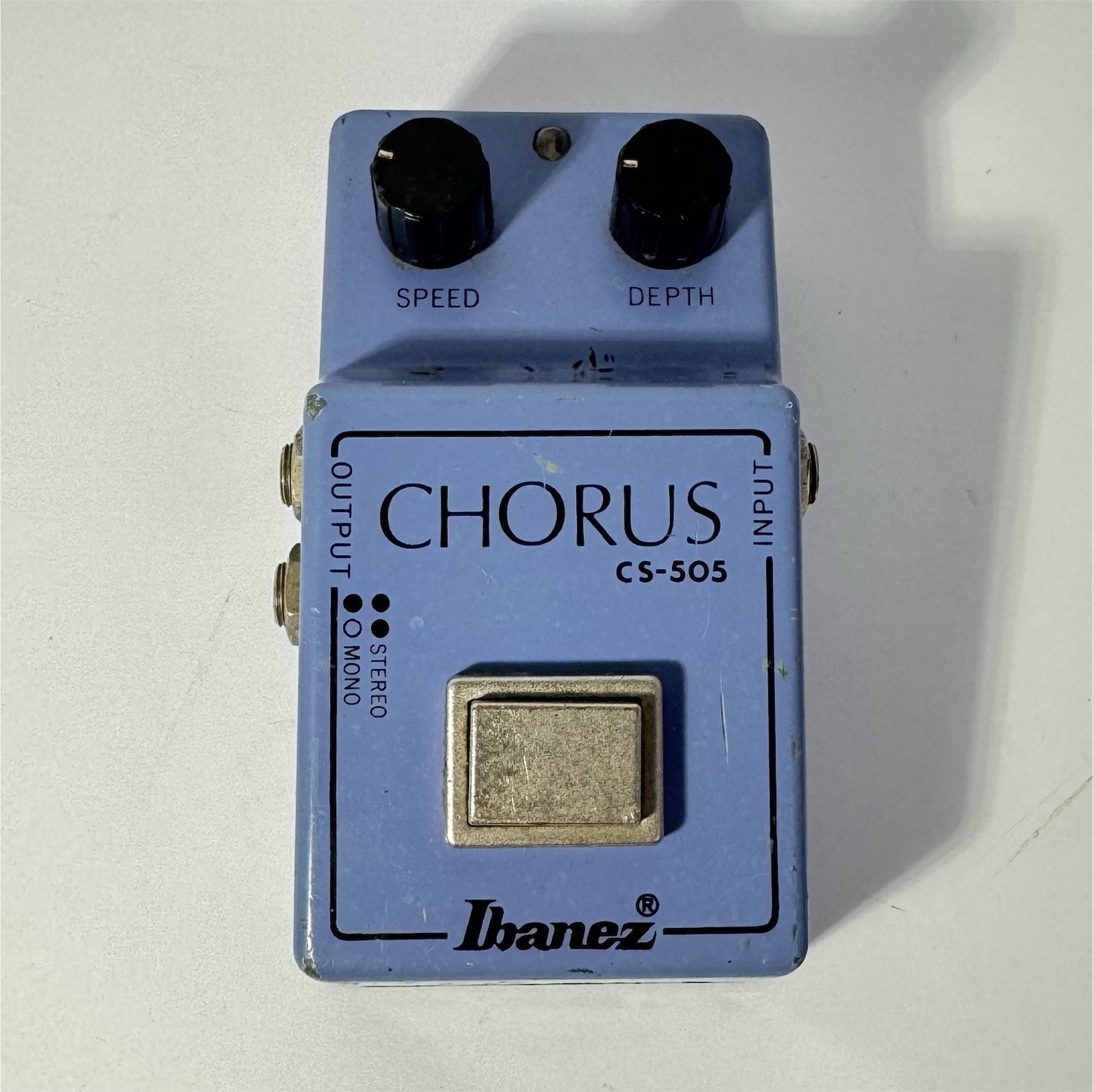 Ibanez CS-505 Stereo Chorus Effects Pedal for Electric Guitar UNTESTED