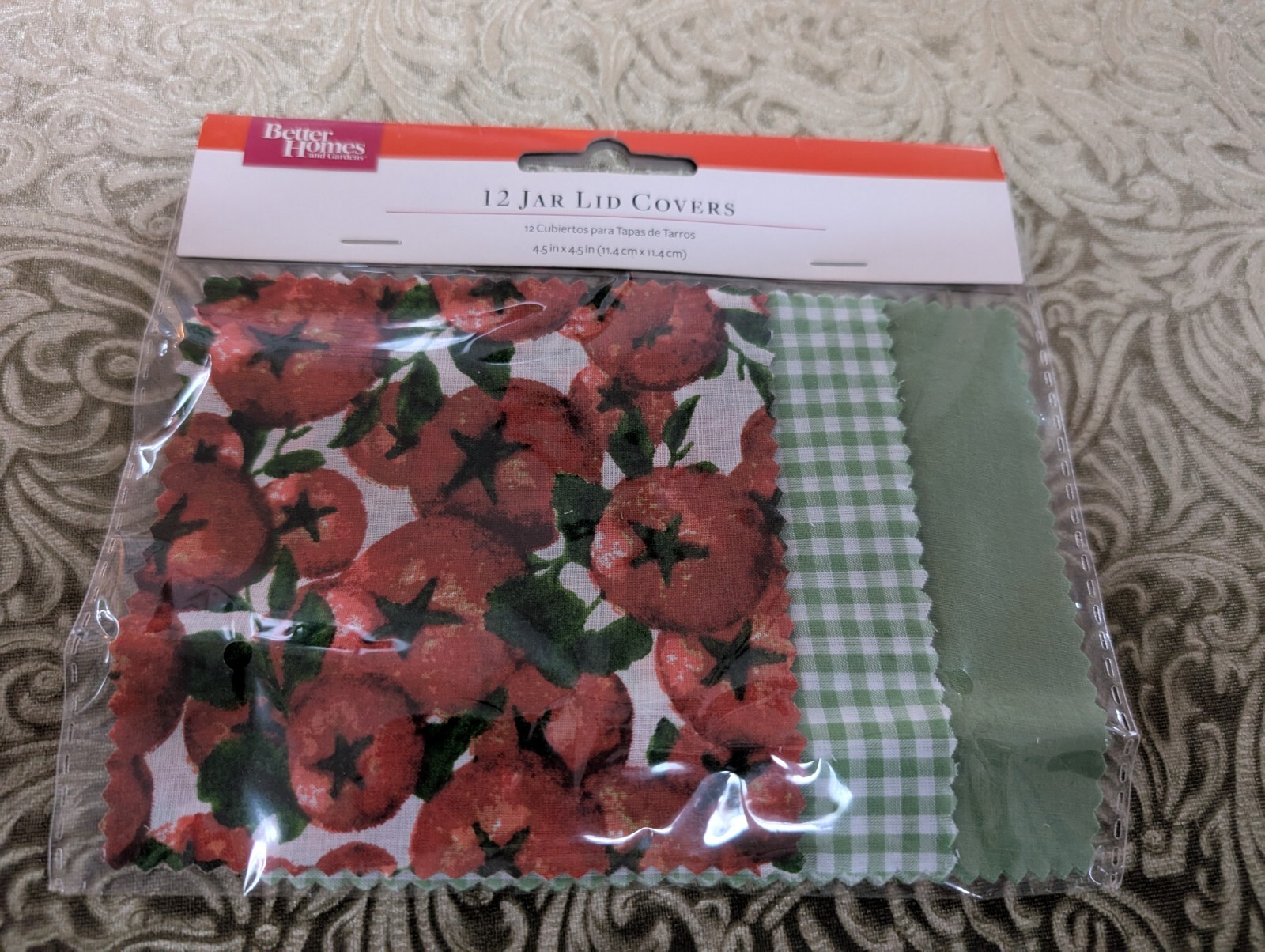 12 Jar Lid Covers Canning Better Homes Gardens Tomato New