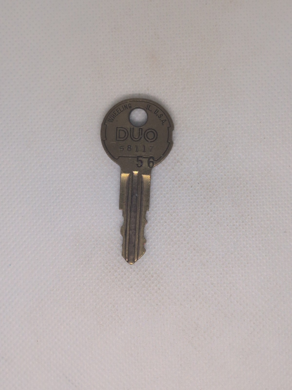 Illinois Lock Duo Key 58117