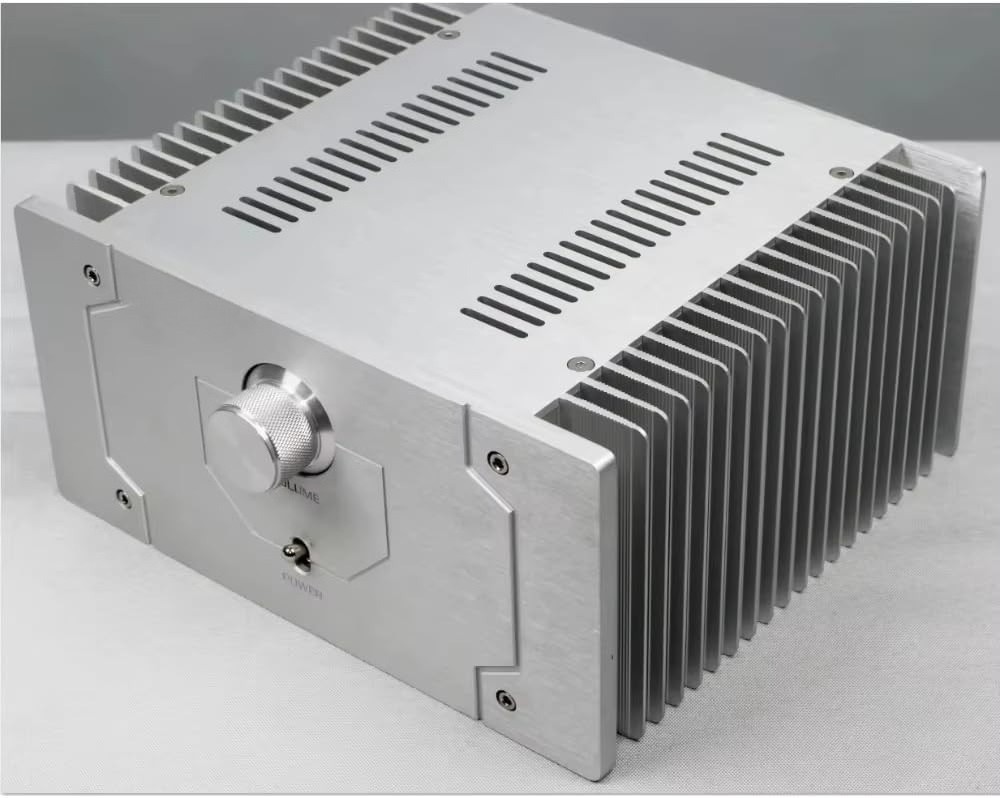 Precision Full Aluminum Amplifier Chassis DIY Audio Amplifier Case Enclosure NEW