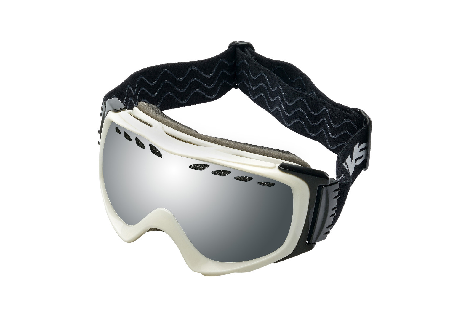 Ravs Unisex Ski Goggles Snowboard Goggles Skiing Goggles Silver Disc Helmet C...