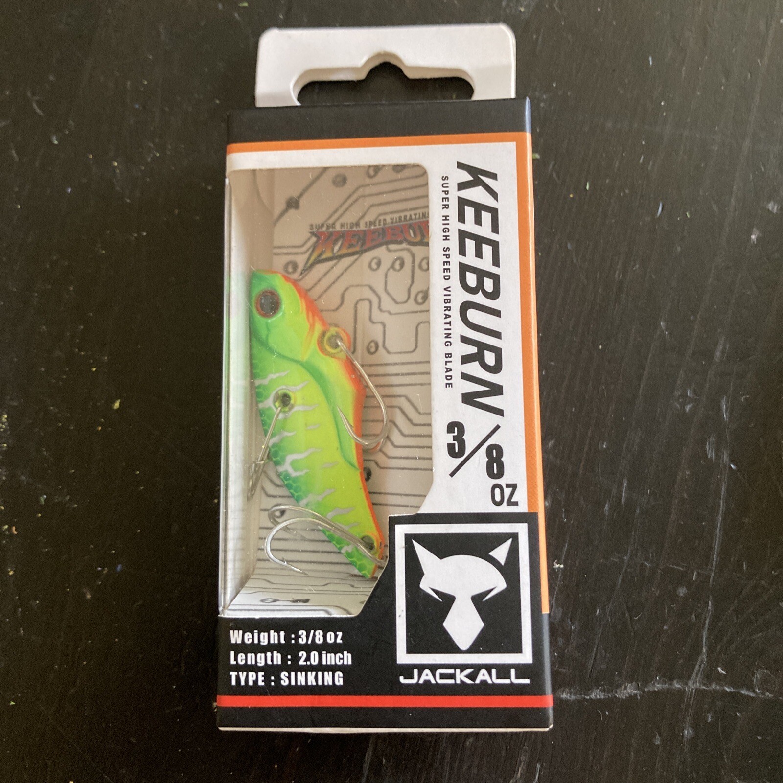 NEW Jackall KEEBURN Blade Bait (JKEEB38-BBCH) Bass Fishing EB-01
