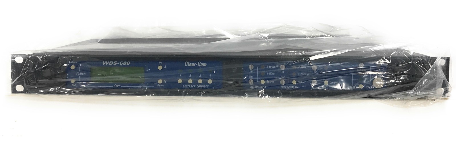 NEW Clear-Com WBS680 2-Channel UHF Wireless Rackmount Intercom Base Station