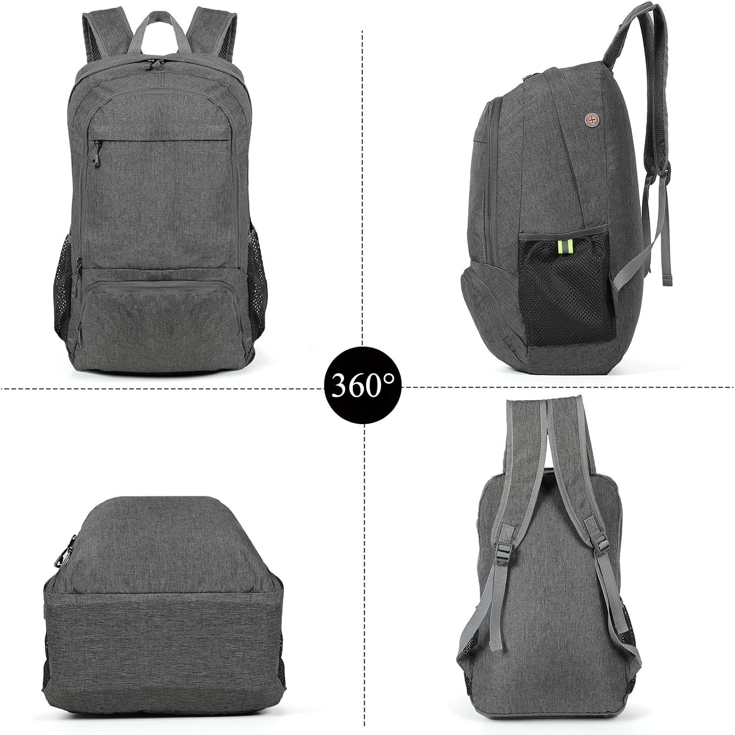 Ultra Lightweight Packable Backpack 25L - Foldable Hiking Daypack for Travel,...