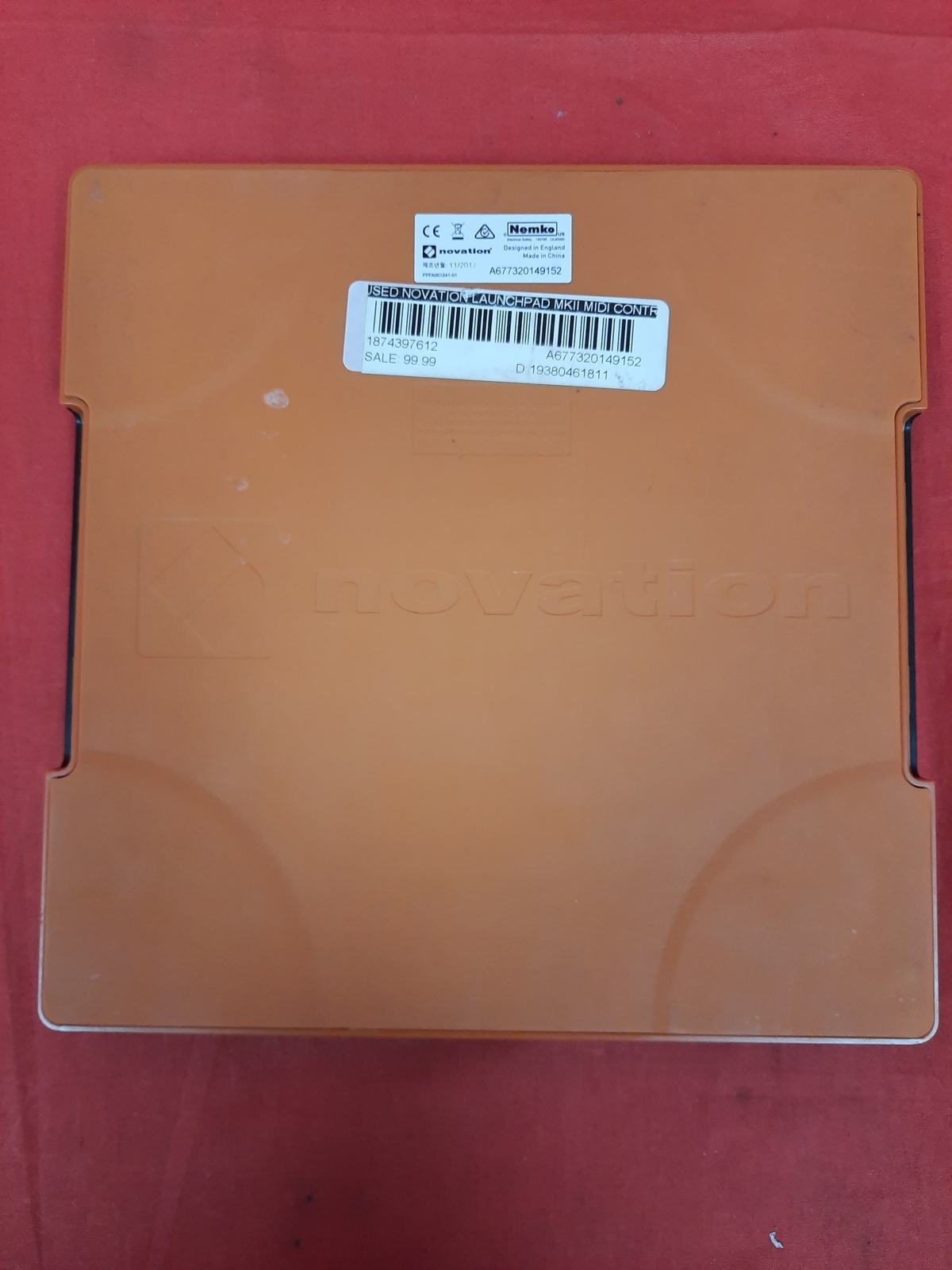 Novation Launchpad Ableton Live Controller Orange Mixer SBM141 7753