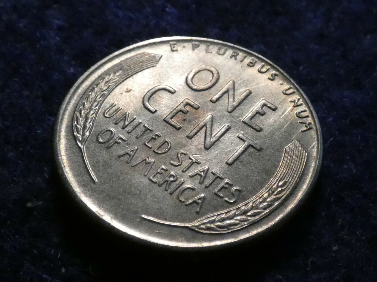 1943-S Lincoln Wheat Cent with Obverse & Reverse Die Crack Errors #848