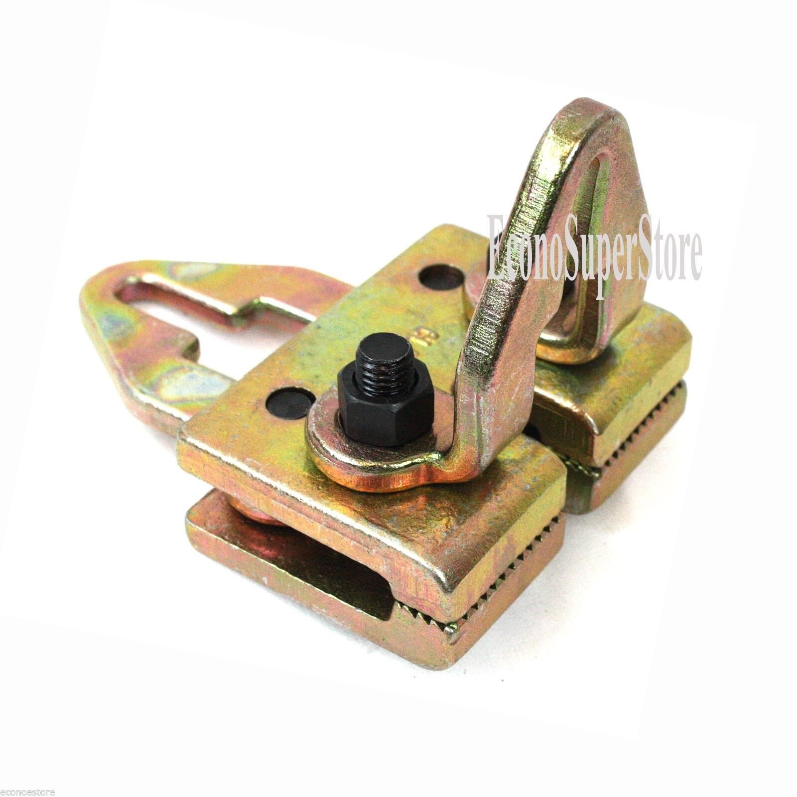 5 Ton 2 Way Frame Pull Back Rack Clamp H-D Repair Auto Body Dent Puller Chassis