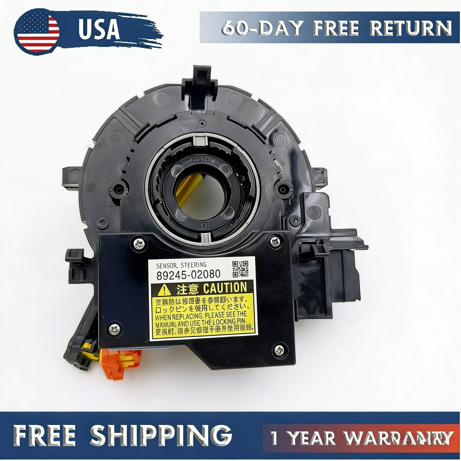 Clock Spring with Angel Sensor Fit For Toyota 2014-2019 Corolla 2015-2017 Camry