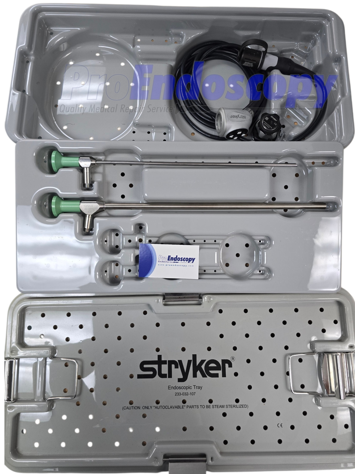 Stryker AIM set: 0502-937-010,  0502-537-030. / 1688 camera head and tray.