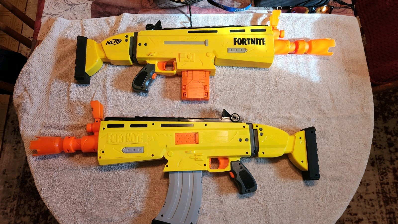 NERF Fortnite AR-L Elite Dart Blaster 2018 SCAR Motorized.