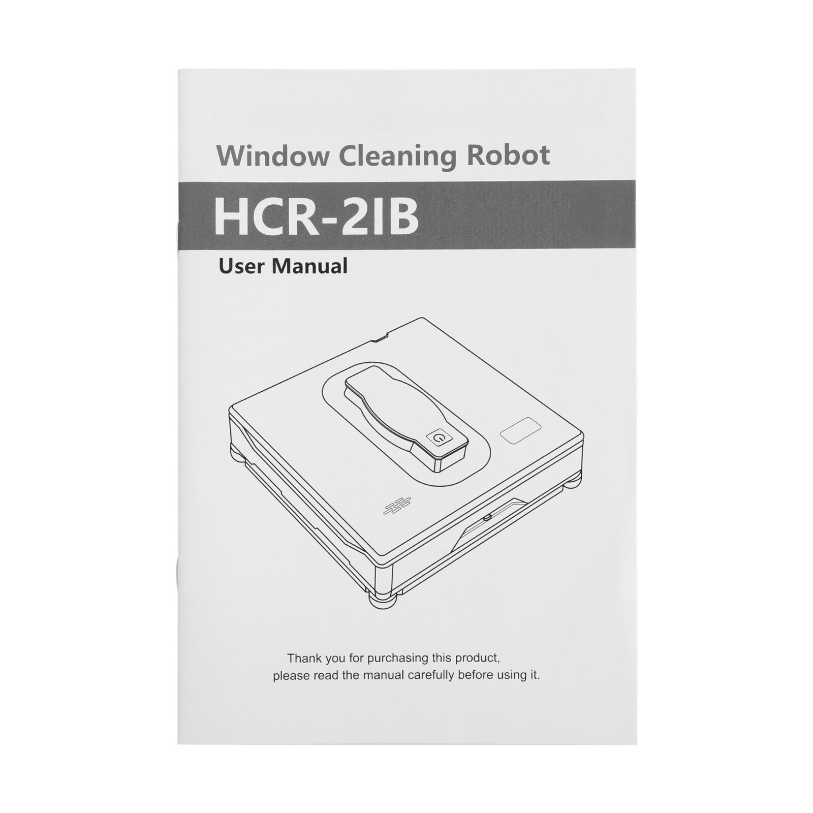 Automatic Cleaner Robot Window Vacuum Cleaner w/ Manual/Auto Water Spray Remote