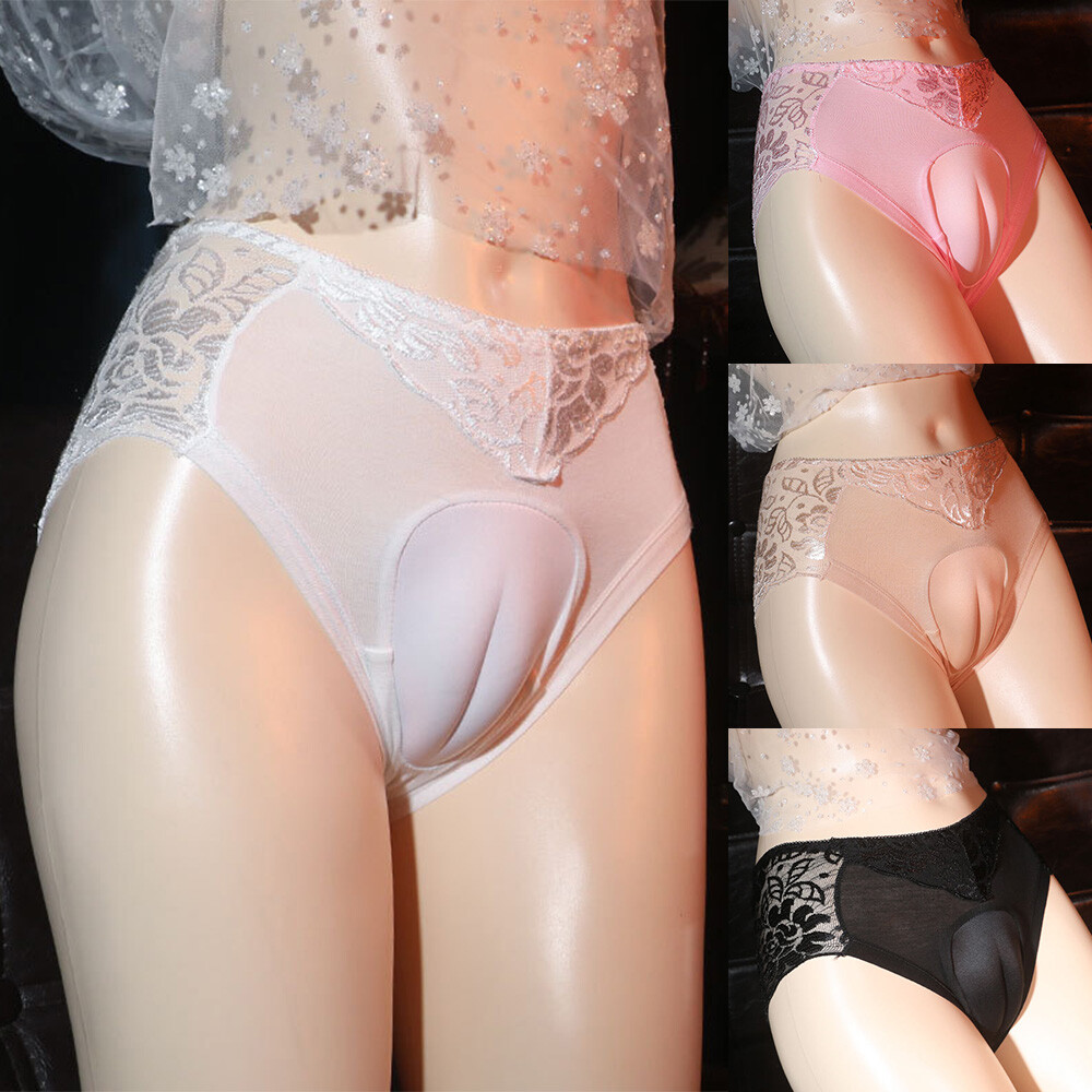 Gay Fake Vagina Panties Hiding Gaff Men Underwear Camel Toe Shape Tucking Briefs