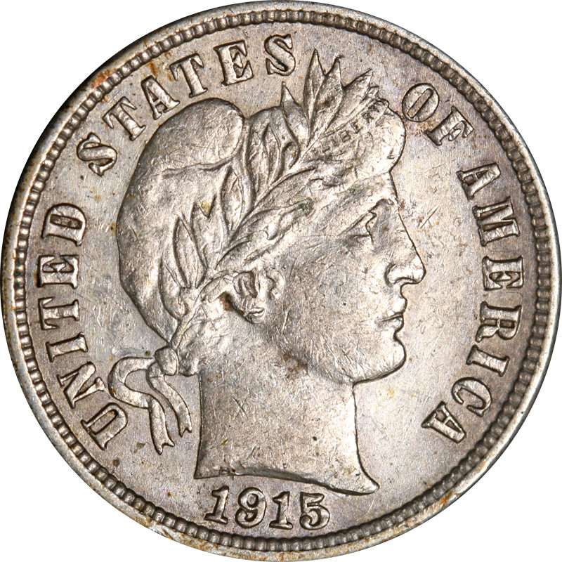 1915-P Barber Dime