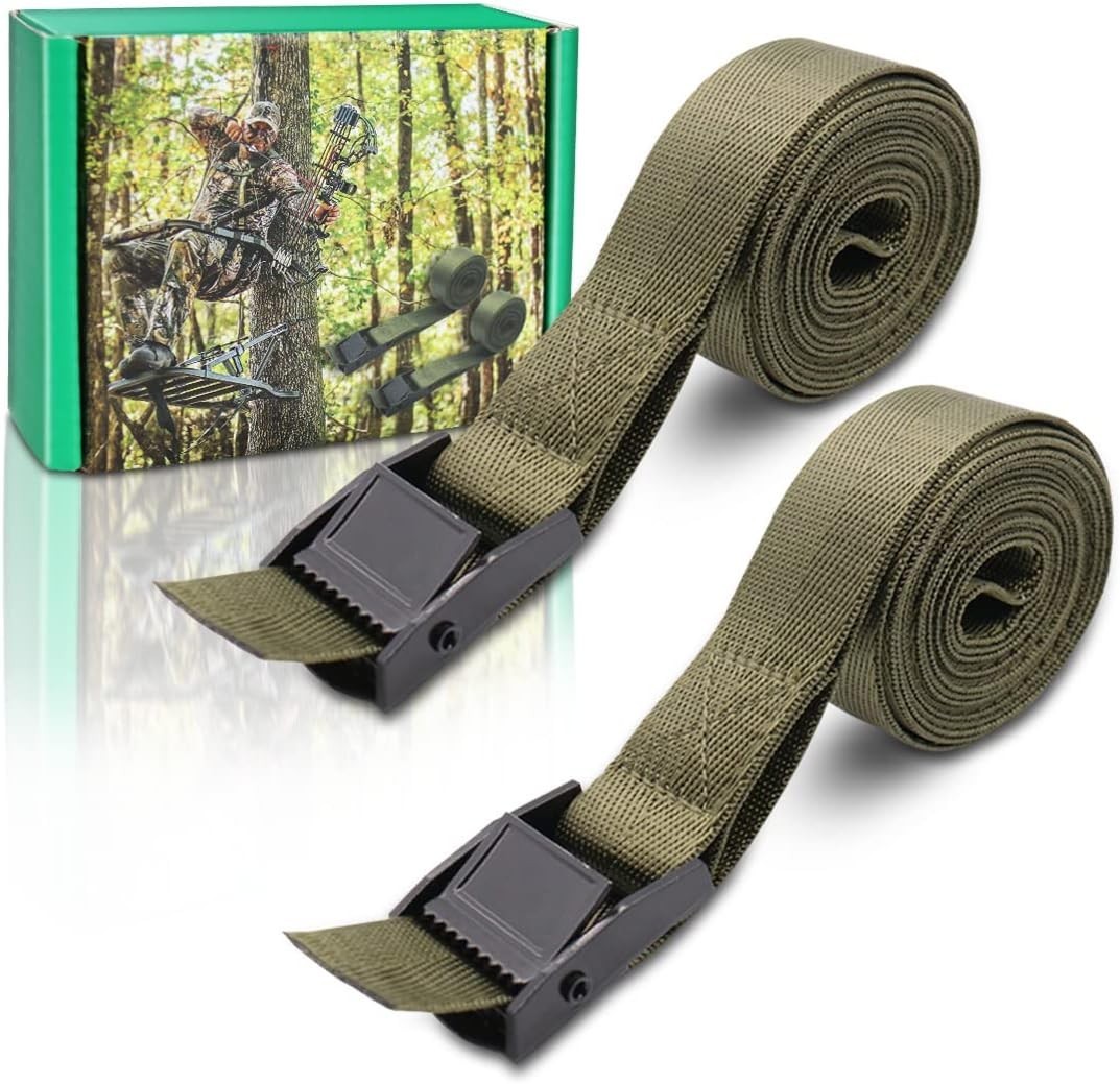Durable Tree Stand Stabilizer Straps - Easy Installation for Secure Hunting