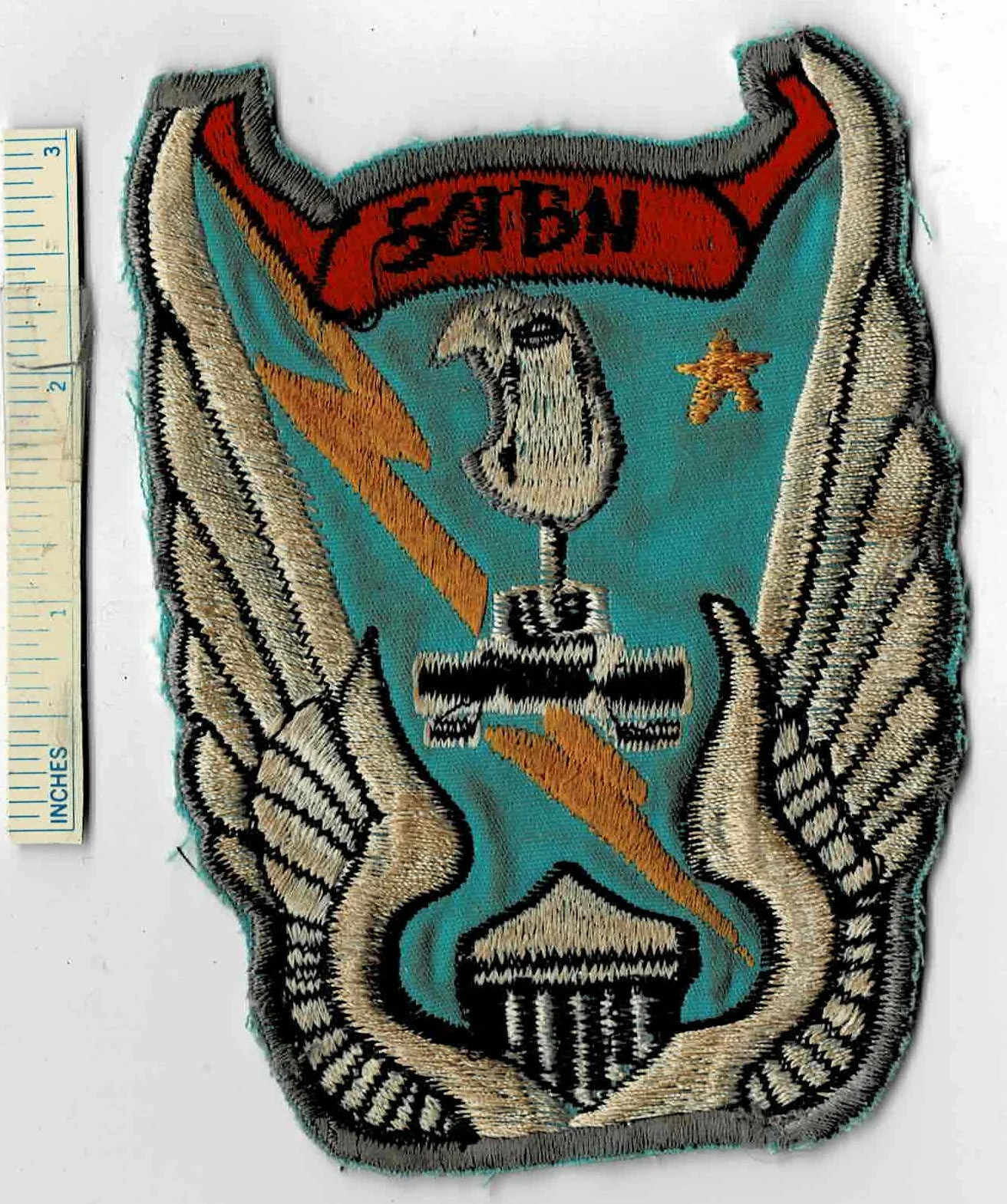 Vietnam War 501st BN TANK Batt Battalion US Army Shoulder Patch Nam