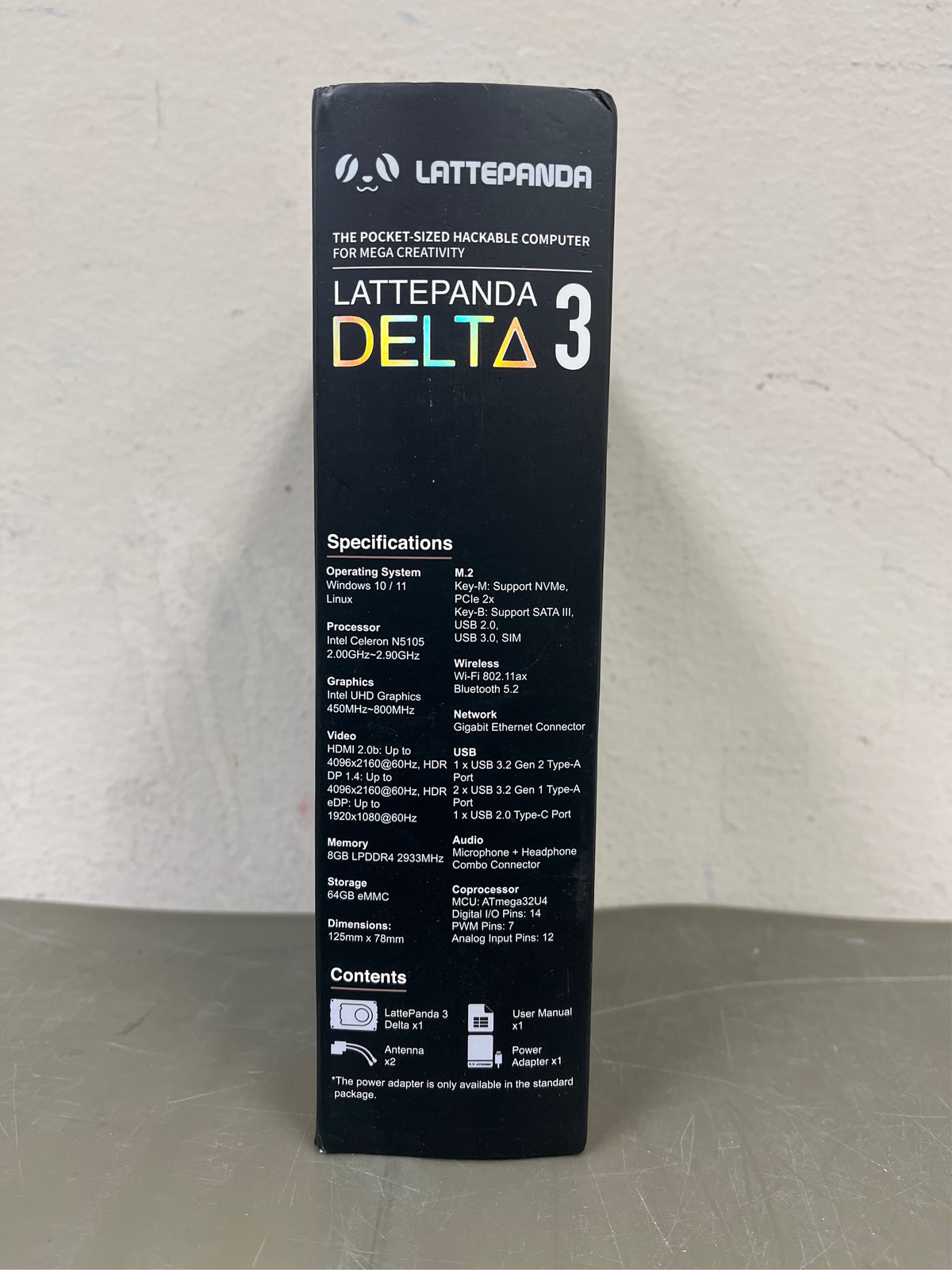 LattePanda 3 Delta 864 with Enterprise License-Pocket-Sized Windows/Linux Single