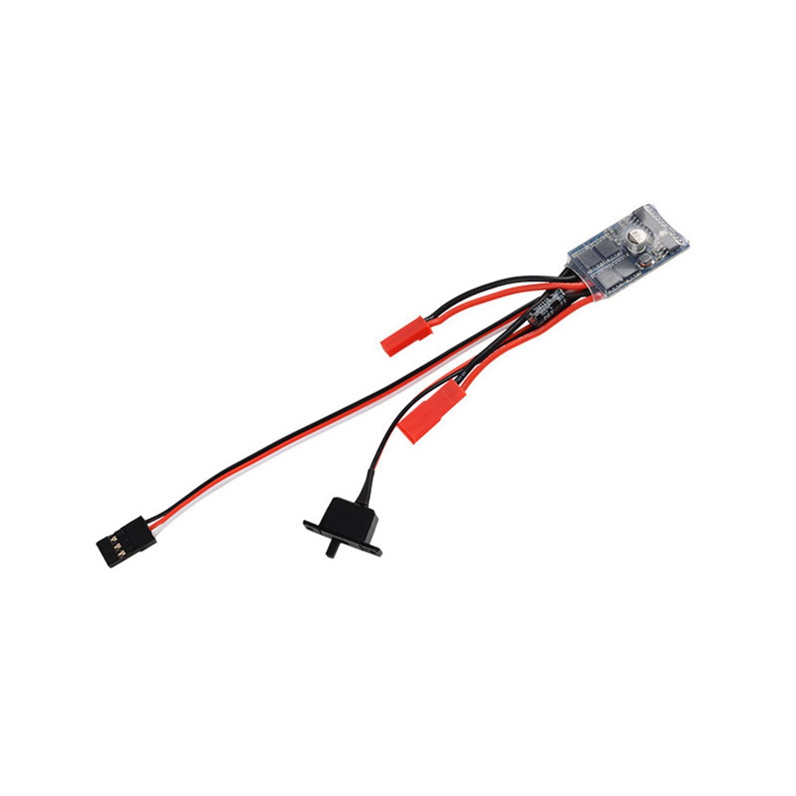 10A Brushed ESC Two Way Motor Speed Controller For RC Car Model 1/16 1/18 1/24