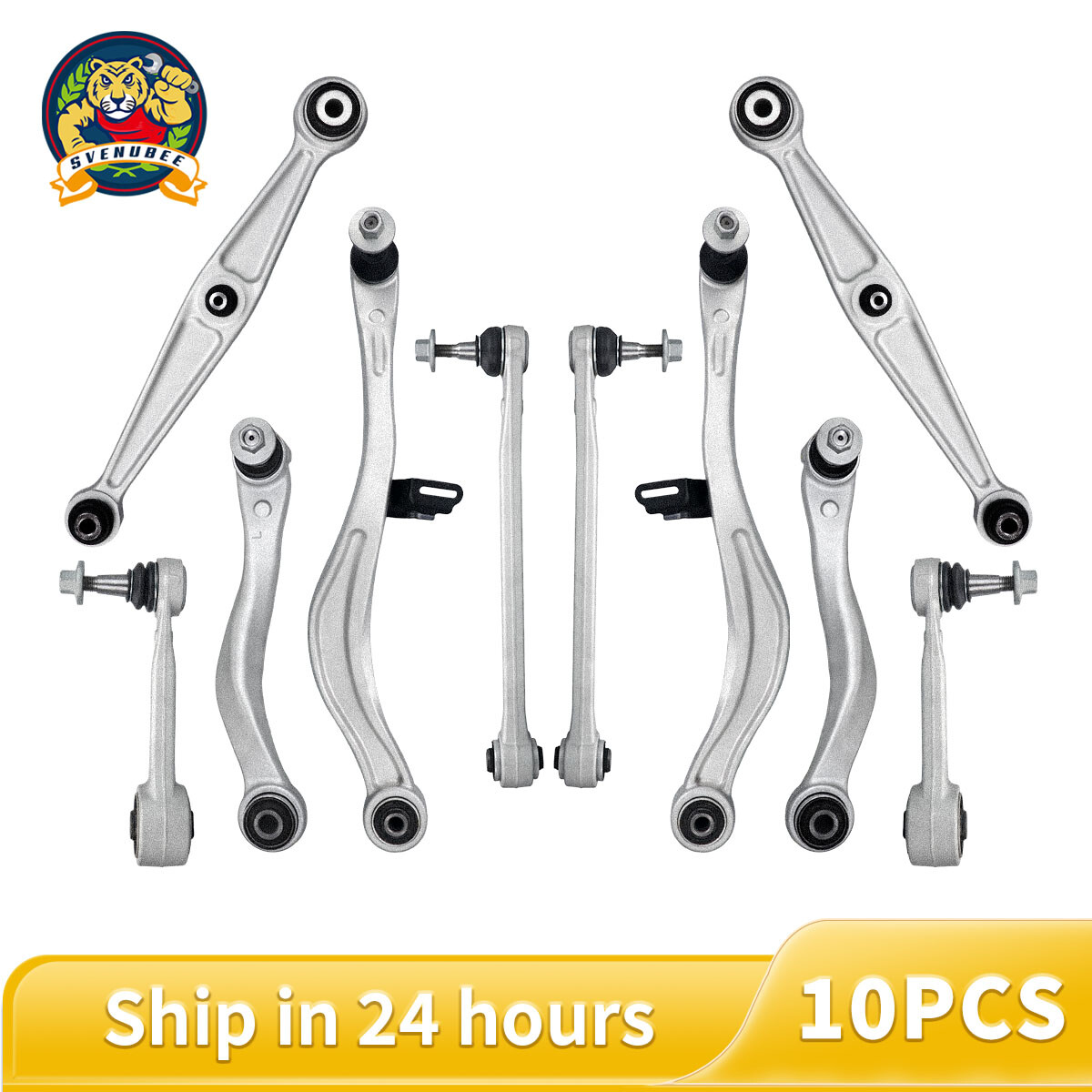 10Pc Rear Left Right Side Control Arm For 2007-2017 Lexus LS460 2008-2016 LS600h