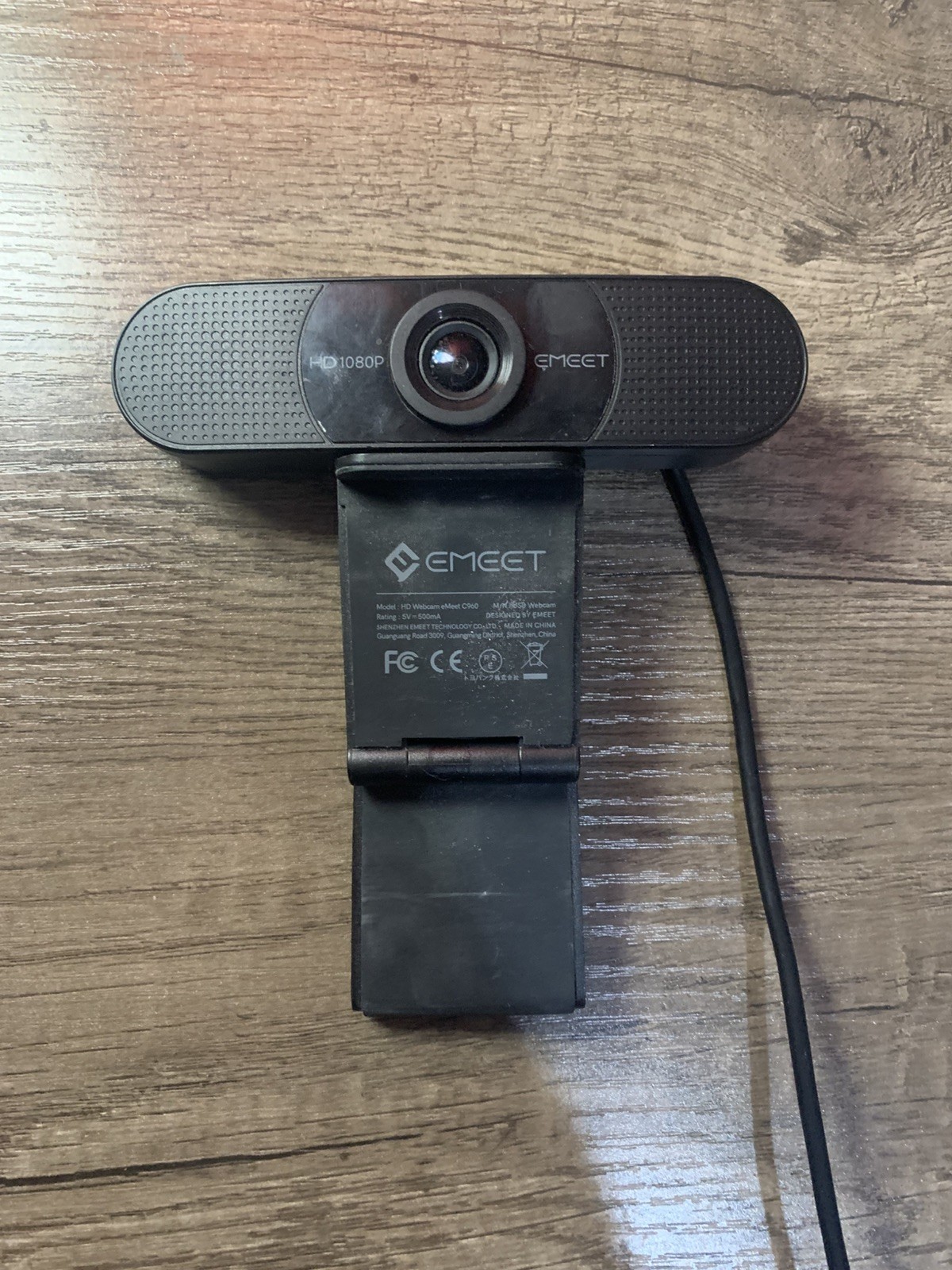 EMEET 1080P Webcam with Microphone C960 Web Camera 2 Mics Streaming Webcam