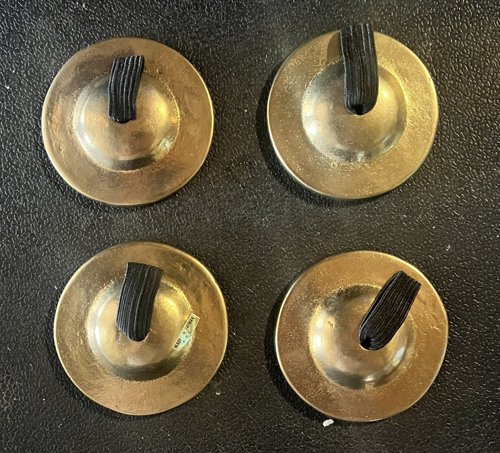 Professional Heavy Brass Finger Cymbals Set Of 4