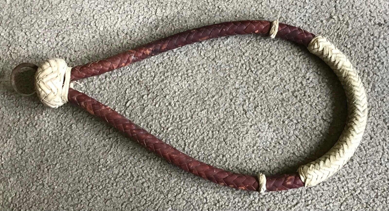 Vintage Rawhide Bosal / Hackamore