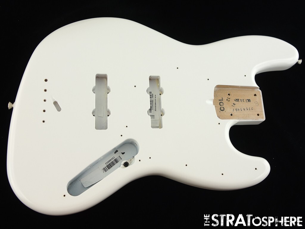 Fender American Performer Jazz Bass BODY USA Guitar Parts Arctic White