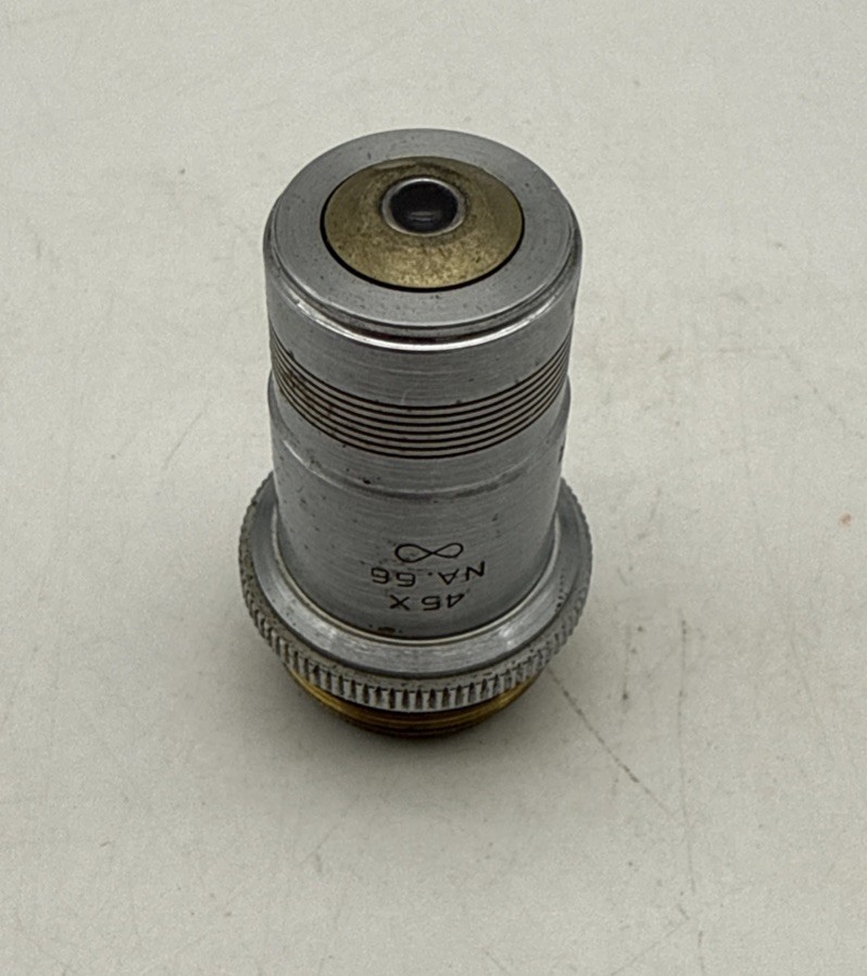AO Spencer Microscope Objective 46X, N.A. 66 -Infinity, CAT 1116
