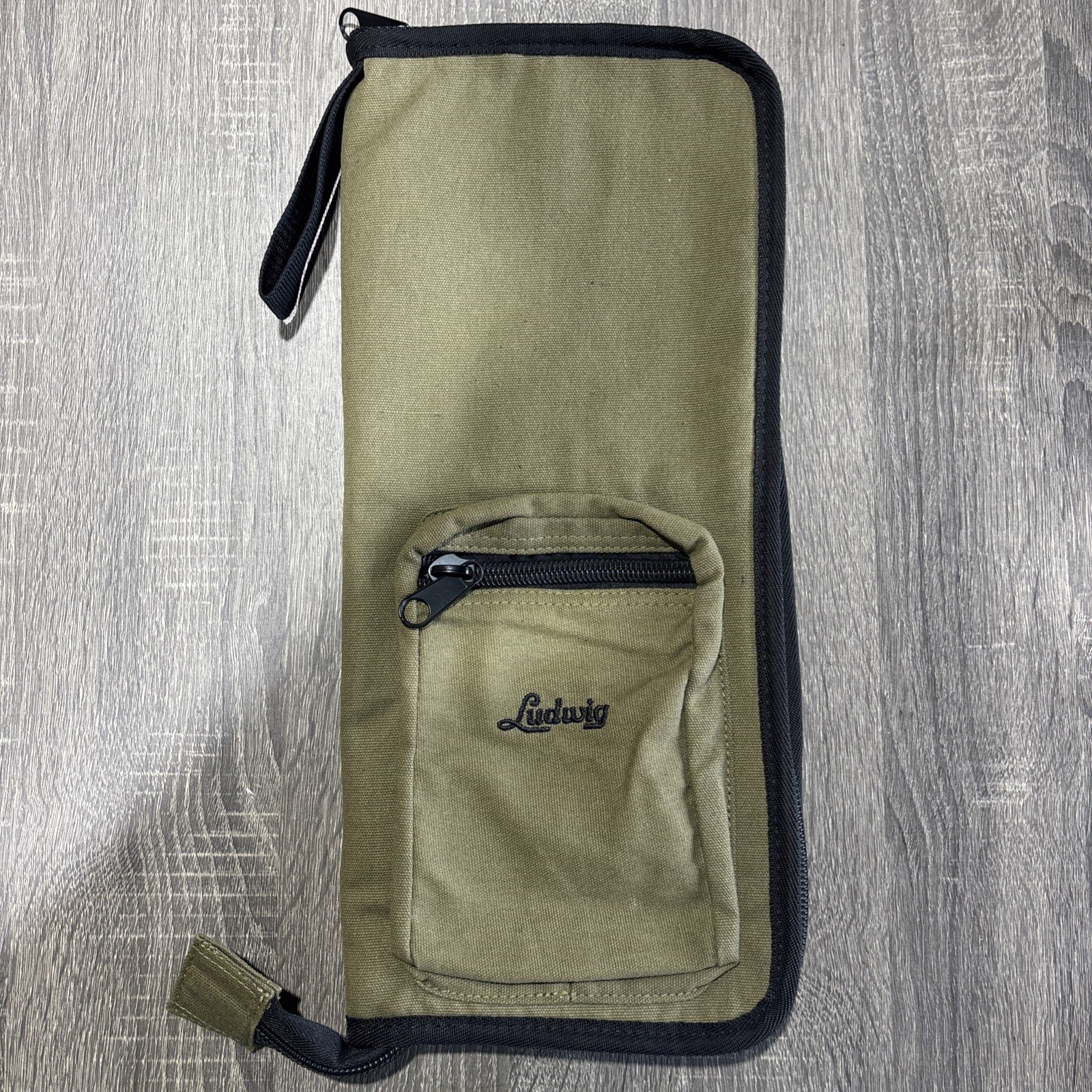 Ludwig LX31OLV Canvas Drum Stick Bag, Olive