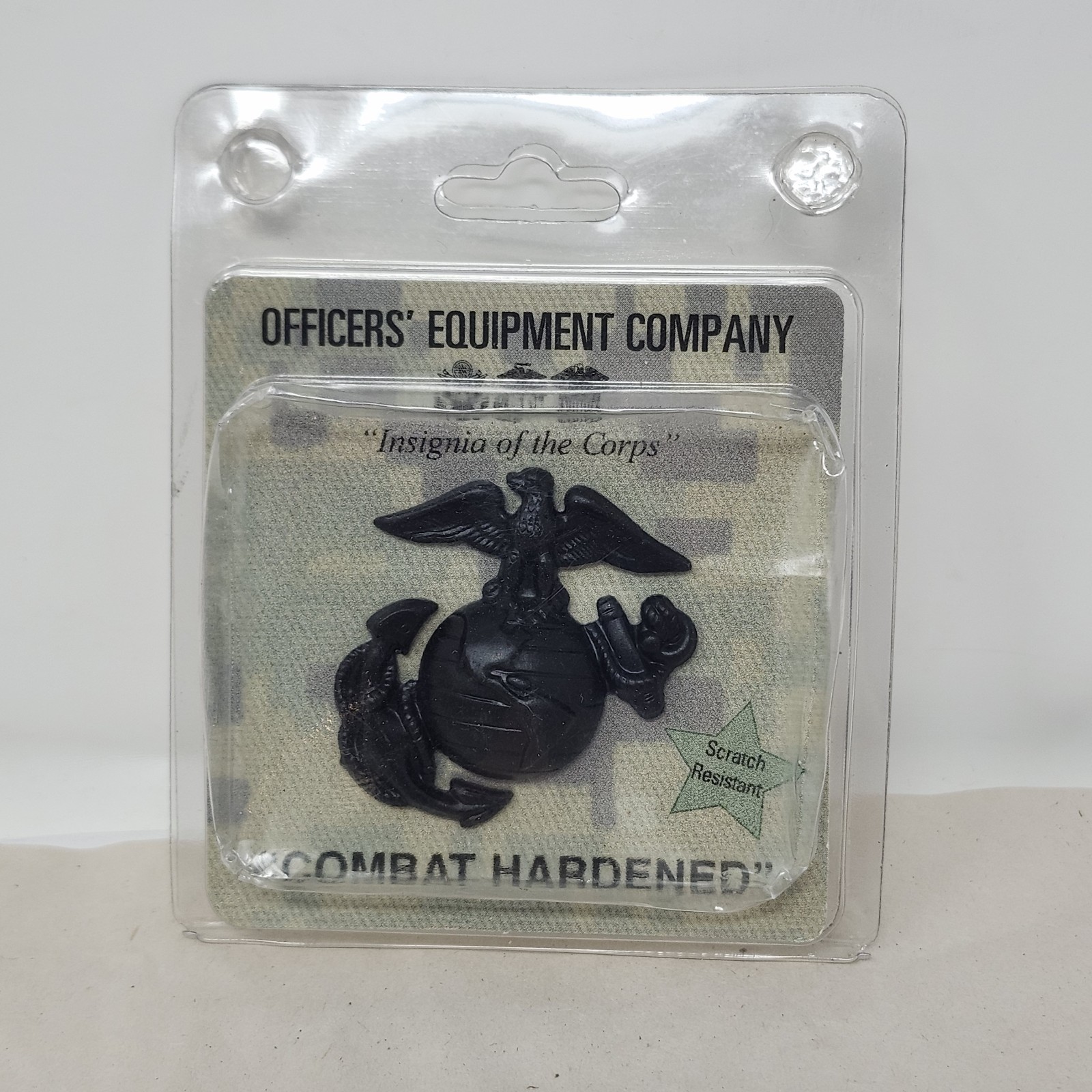 Officers' Equipment Co Combat Hardened USMC Insignia of the Corps Cap Pin Marin