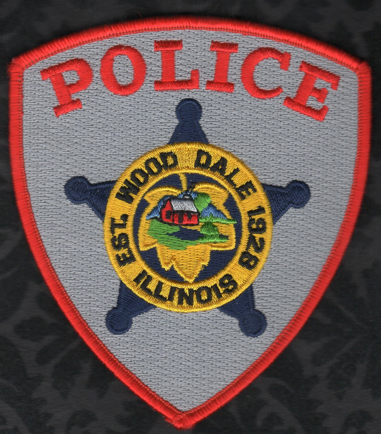 👀😆👍 Wood Dale Illinois Police Shoulder Patch
