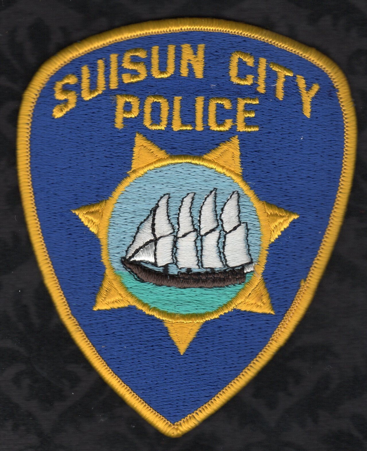 👀🤔😂👍  Suisun California Police Patch VAR. #2 Guaranteed 100% Authentic