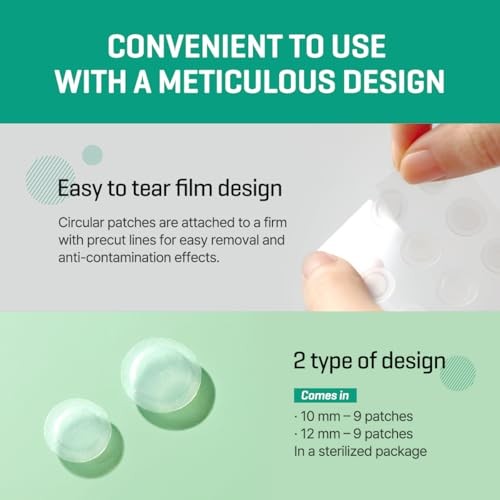 Miracle Clear Spot Patch - Pack of 5 - 90 Ct - Hydrocolloid - 90 Count