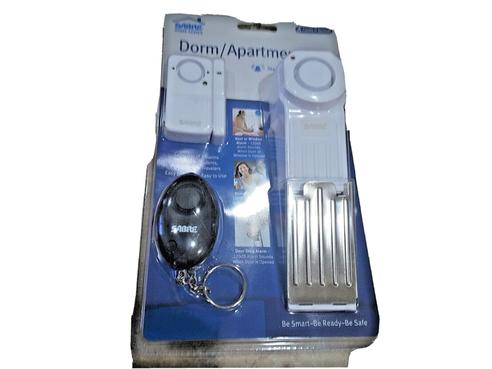 Sabre 3-in-1 Security Kit - Wireless Door & Window Alarms + Personal Alarm - NEW