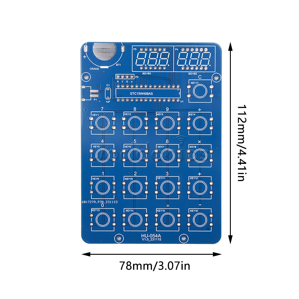 DIY Calculator Electronic Production Kit 51 Microcontroller Welding Exercise New
