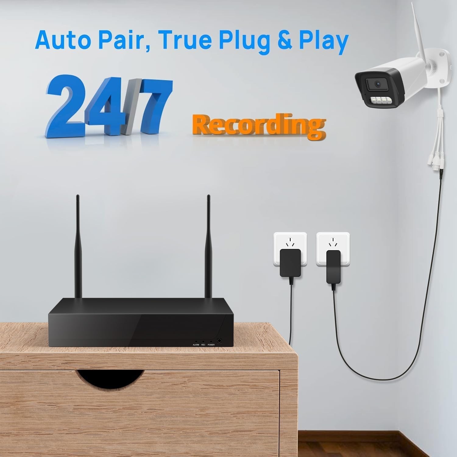 3MP Wireless Security IP Camera for TSeye APP Expanded more cameras