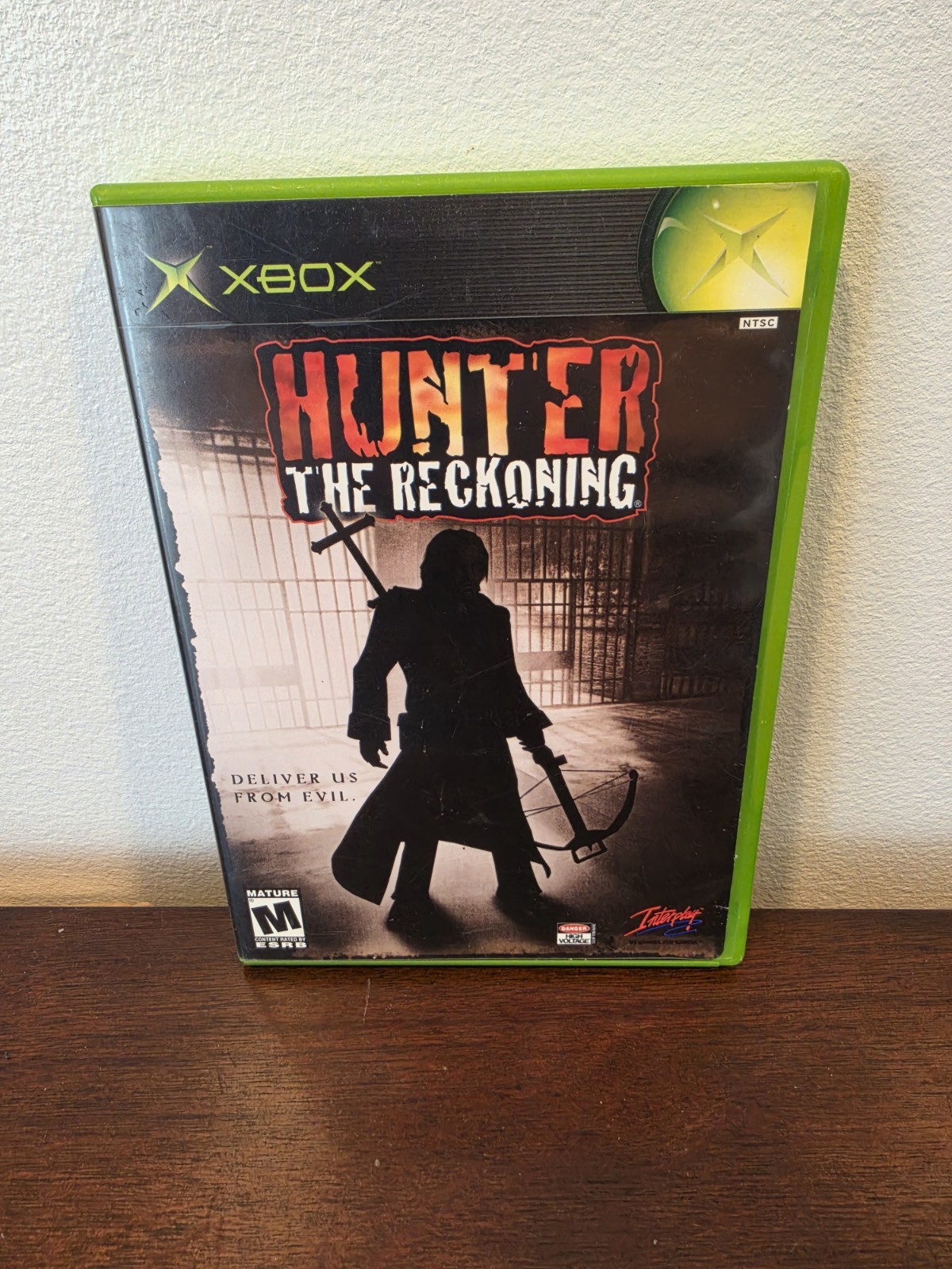 Hunter The Reckoning Xbox Video game 2002 Box Only No Game Or Manual