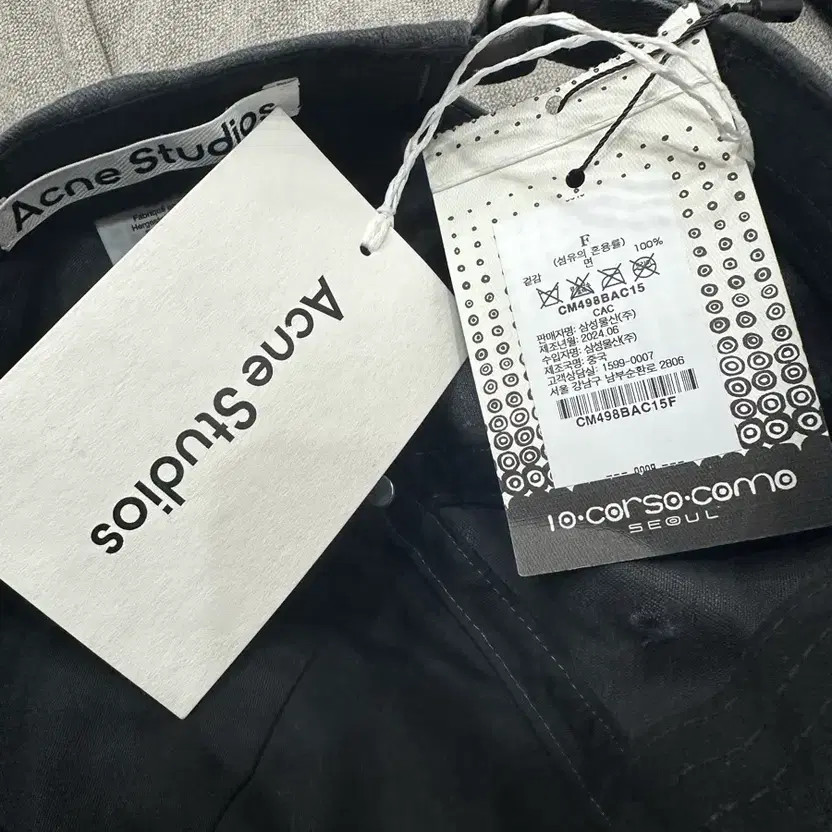 Acne Studios Baseball Cap with Building Pattern Official