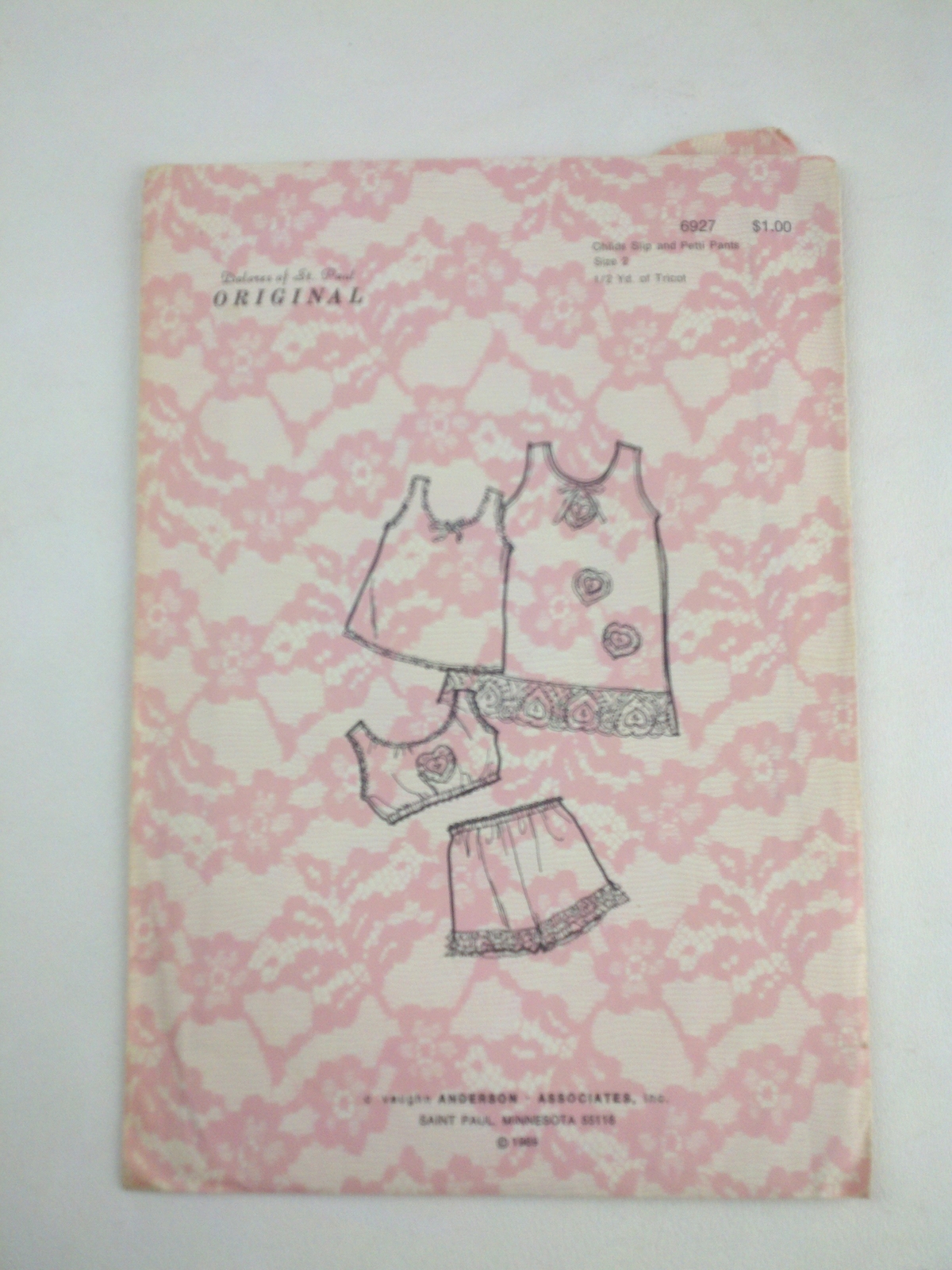 Anderson Childs Slip and Petti Pants