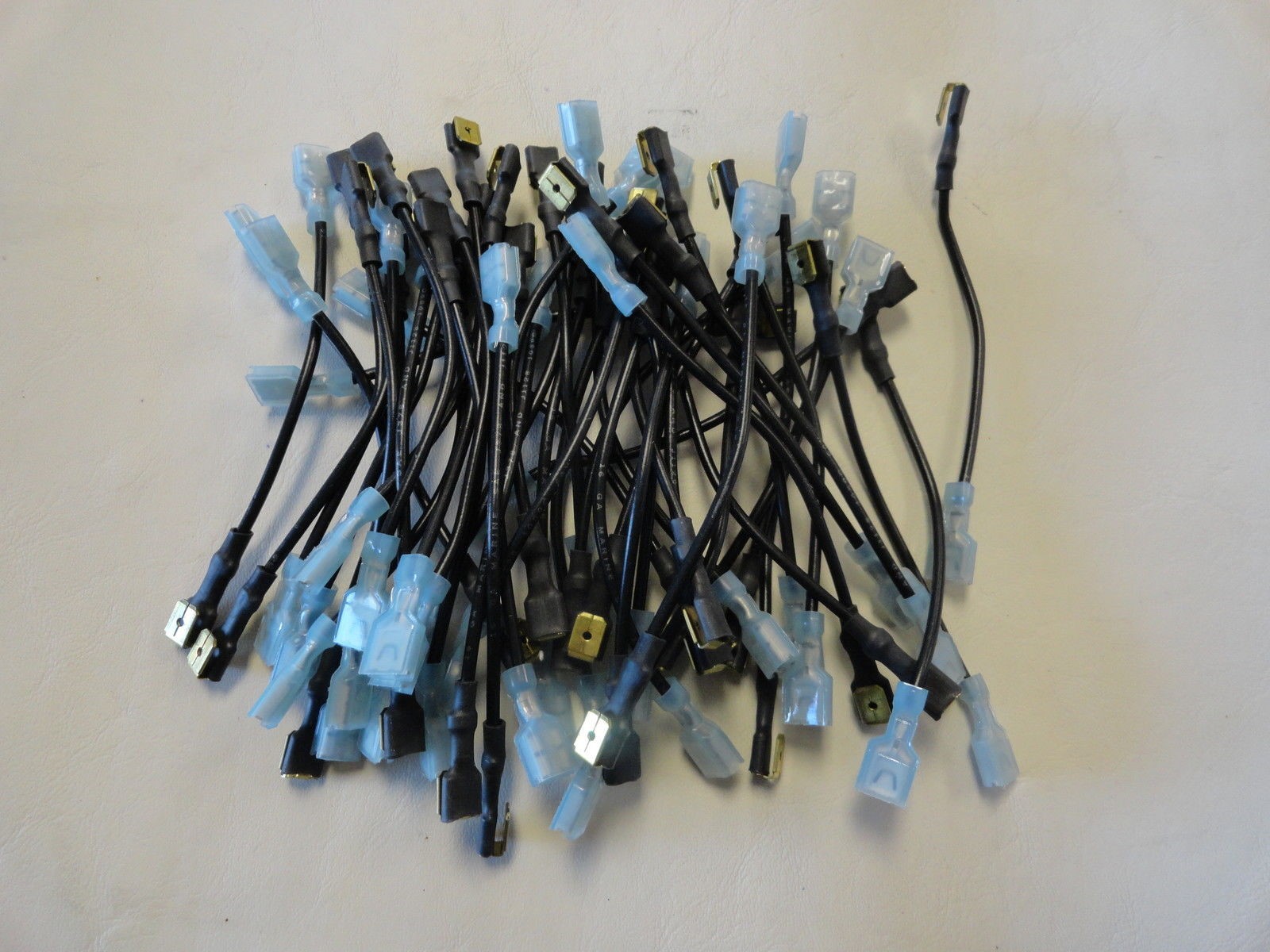 PIGGY BACK SWITCH WIRE LEAD / JUMP LEAD SET OF (50) 16 - 14 250 AMP BOAT
